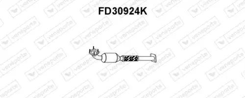 катализатор глушителя Ford FD30924K VENEPORTE