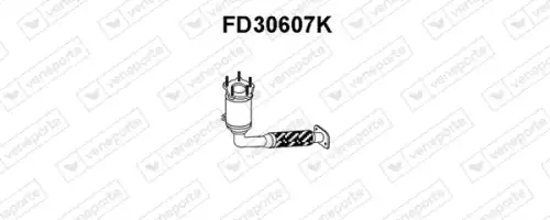 катализатор глушителя Ford FD30607K VENEPORTE
