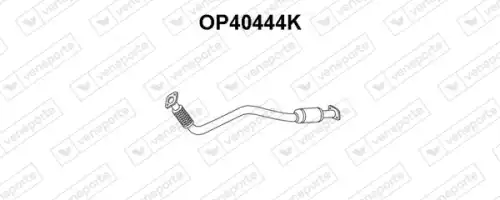 катализатор глушителя Opel OP40444K VENEPORTE