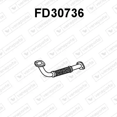 Гофра глушителя VENEPORTE FD30736 L= d=