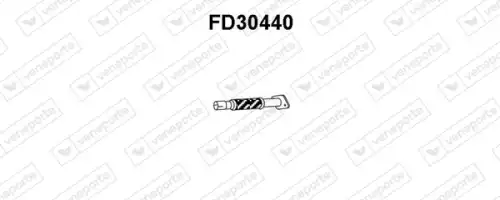 Гофра глушителя VENEPORTE FD30440 L= d=