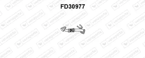 труба глушителя приемная VW FD30977 VENEPORTE