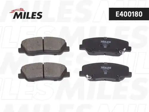 Тормозные колодки дисковые передняя ось MILES E400180