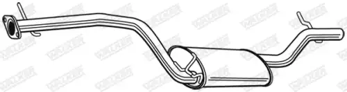 глушитель средняя часть Ford 23101 WALKER