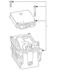 Drive Motor Battery Pack ! \19>23 MB E 450 3.0L L6 000 982 45 20 64