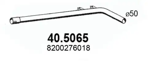 Рулевая тяга ASSO 40.5065