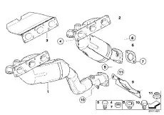 Коллектор выпускной BMW 18 40 7 518 676