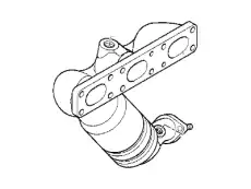 Коллектор выпускной BMW 11 62 7 503 936