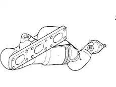 Коллектор выпускной BMW 11 62 7 503 673