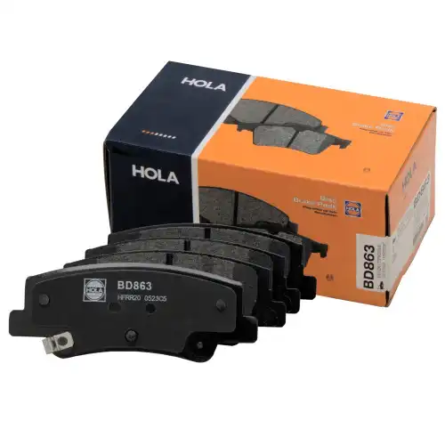 Тормозные колодки дисковые HOLA BD863