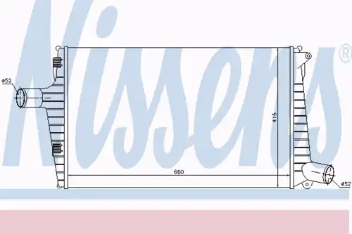 Интеркулер NISSENS 96635