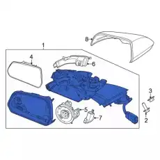 MIRROR ASY - REAR VIEW OUTER PR3Z17683A FORD
