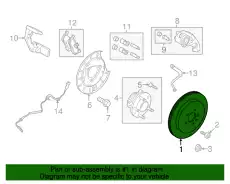 Тормозной диск FORD EU2Z2V026B ,