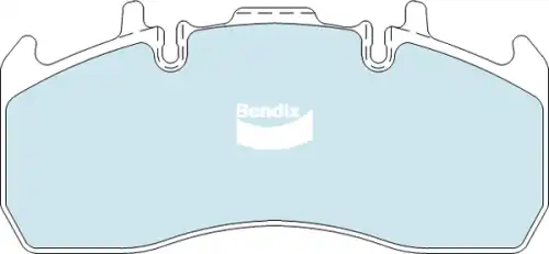 Тормозные колодки дисковые BENDIX CVP304PTHD