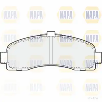 Тормозные колодки дисковые NAPA PBP7461