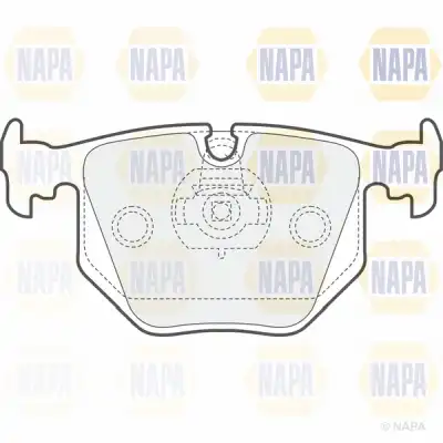 Тормозные колодки дисковые NAPA PBP7346