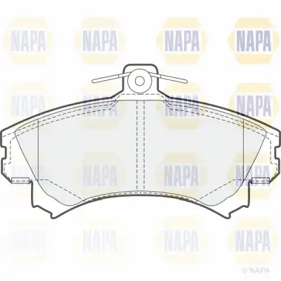 Тормозные колодки дисковые NAPA PBP7507