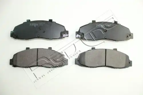 Тормозные колодки дисковые RED LINE 27FO002