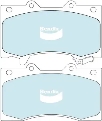 Тормозные колодки дисковые передняя ось BENDIX DB2242HD