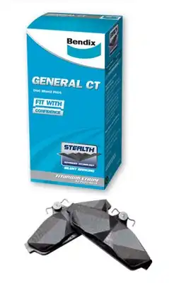 Тормозные колодки дисковые BENDIX DB820GCT