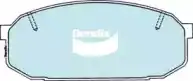 Тормозные колодки дисковые передняя ось BENDIX DB1287GCT