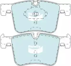 Тормозные колодки дисковые BENDIX DB2223GCT