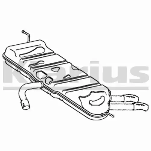 Рулевая тяга KLARIUS 220881