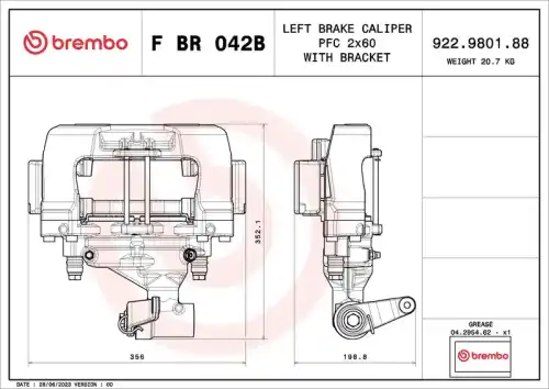 Деталь FBR042B BREMBO