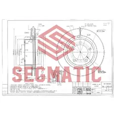 Тормозной диск SEGMATIC SBD30093275