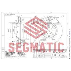 Тормозной диск SEGMATIC SBD30093293
