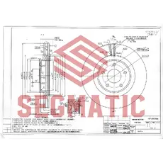 Тормозной диск SEGMATIC SBD30093276