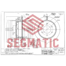 Тормозной диск SEGMATIC SBD30093280