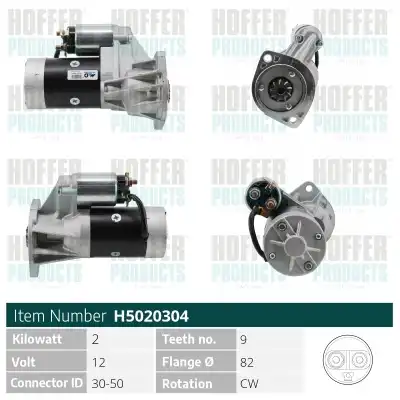 Стартер HOFFER H5020304
