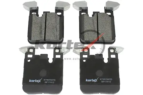 Тормозные колодки дисковые KORTEX KT9070STD