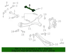 Рычаг подвески GM 85148035