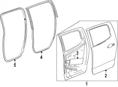 DOOR 87819883 GM
