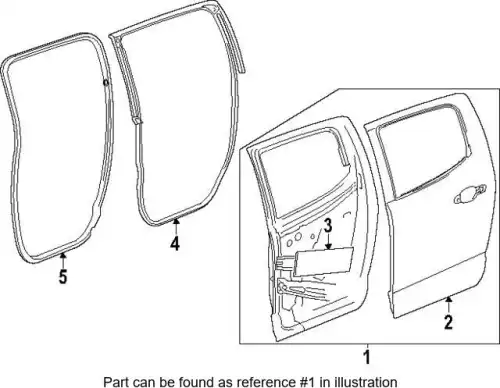 DOOR 87819884 GM