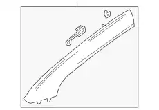 F-MOLDING 84423372 GM