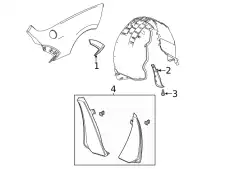 F-MOLDING 85657817 GM