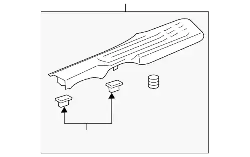 F-MOLDING 86779311 GM