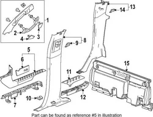F-MOLDING 84964785 GM