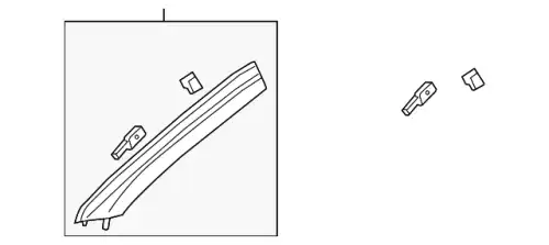 F-MOLDING 84477095 GM
