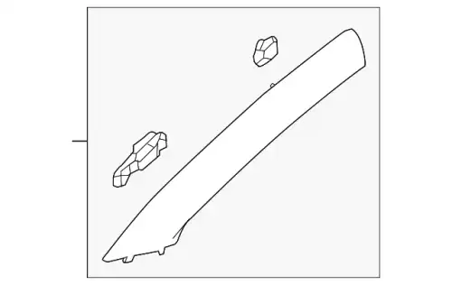 F-MOLDING 85545904 GM