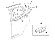 F-MOLDING 42802001 GM