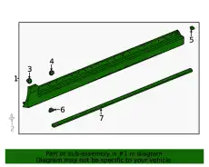 F-MOLDING 42810350 GM