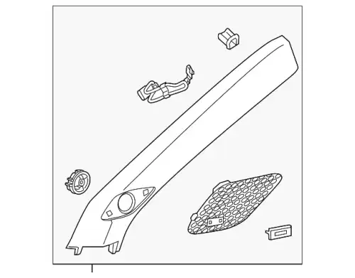 F-MOLDING 84817407 GM