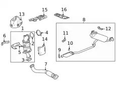 F-MUFFLER 85154371 GM