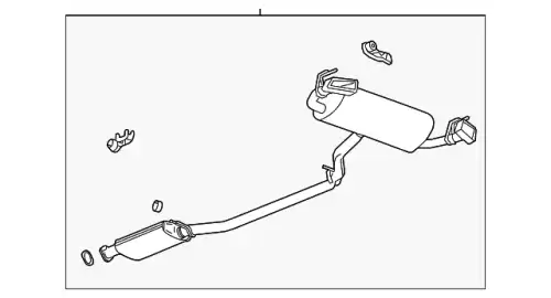F-MUFFLER 85154371 GM