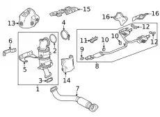 F-MUFFLER 85560368 GM
