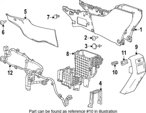 F-RECEPTACLE 13549946 GM